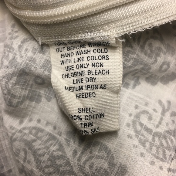 Anthropologie Embroidered Tie Back Top - Picture 8 of 8